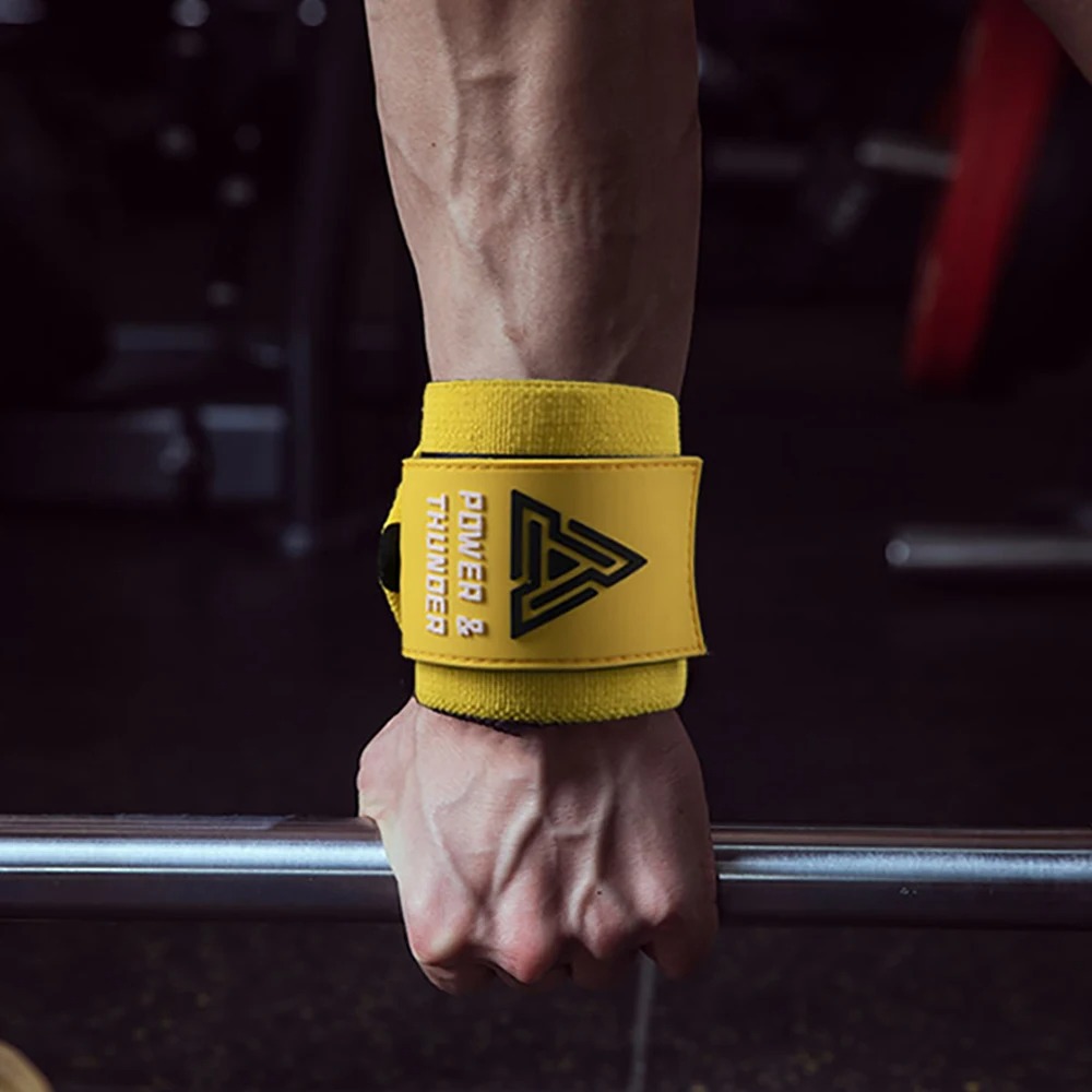 Crossfit G - Wytrzymałe opaski na nadgarstki do podnoszenia